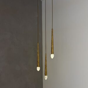 pendente pharos em rocha natural slim mini
