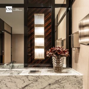 Arandela martina wall II aver design, em selenita, rocha natural. Arandela de alto padrão, para ambientes exclusivos e únicos
