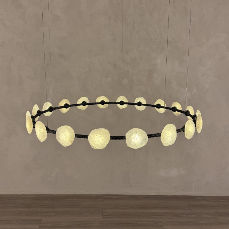 pendente em quartzo branco, pendente para sala de jantar, pendente oslo IV aver design